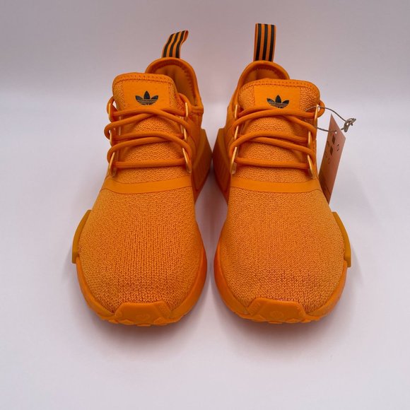 NWT adidas NMD R1 Orange Womens Shoes - Picture 3 of 8